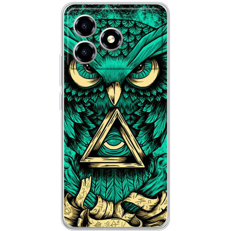Чохол BoxFace ZTE Blade A36 Masonic Owl