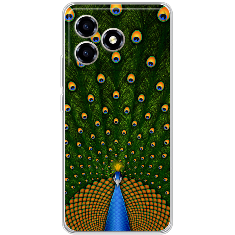 Чохол BoxFace ZTE Blade A36 Peacocks Tail