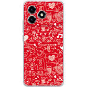 Чохол BoxFace ZTE Blade A36 Happy Valentines