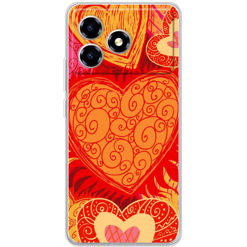 Чохол BoxFace ZTE Blade A36 Warm Hearts