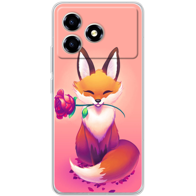 Чохол BoxFace ZTE Blade A36 Cutie Fox