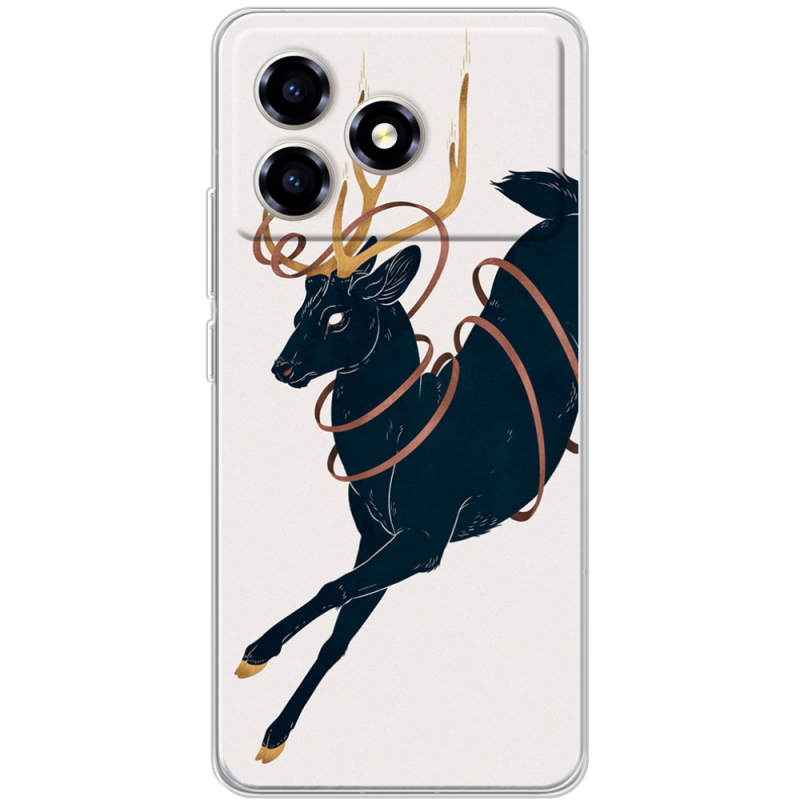 Чохол BoxFace ZTE Blade A36 Black Deer