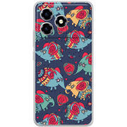 Чохол BoxFace ZTE Blade A36 Flying Elephants