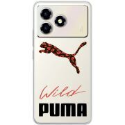 Прозорий чохол BoxFace ZTE Blade A36 Wild Cat