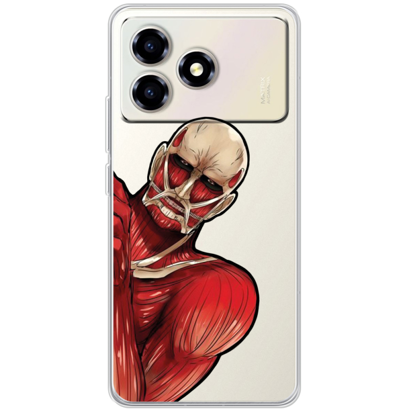 Прозорий чохол BoxFace ZTE Blade A36 Титан