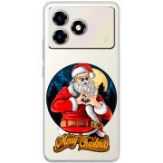 Прозорий чохол BoxFace ZTE Blade A36 Cool Santa