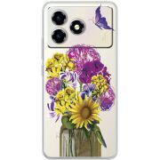 Прозорий чохол BoxFace ZTE Blade A36 My Bouquet