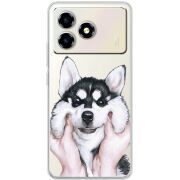 Прозорий чохол BoxFace ZTE Blade A36 Husky