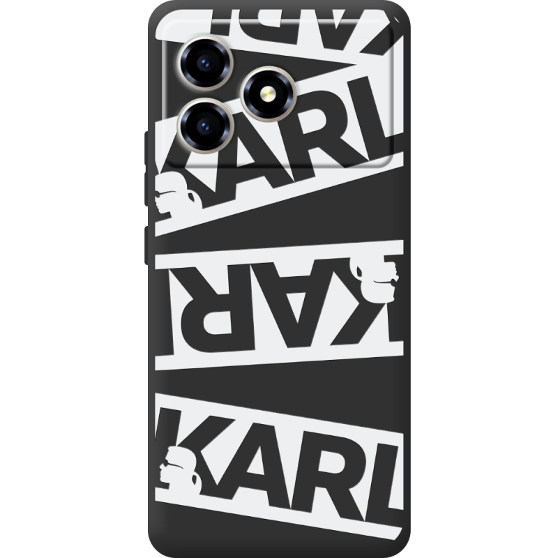 Чорний чохол BoxFace ZTE Blade A36 White Karl