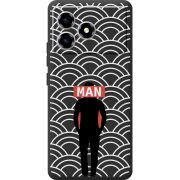 Чорний чохол BoxFace ZTE Blade A36 Man Pattern