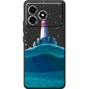 Чорний чохол BoxFace ZTE Blade A36 Lighthouse