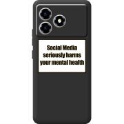 Чорний чохол BoxFace ZTE Blade A36 