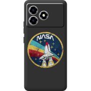 Чорний чохол BoxFace ZTE Blade A36 NASA