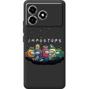 Чорний чохол BoxFace ZTE Blade A36 Among Us Impostors