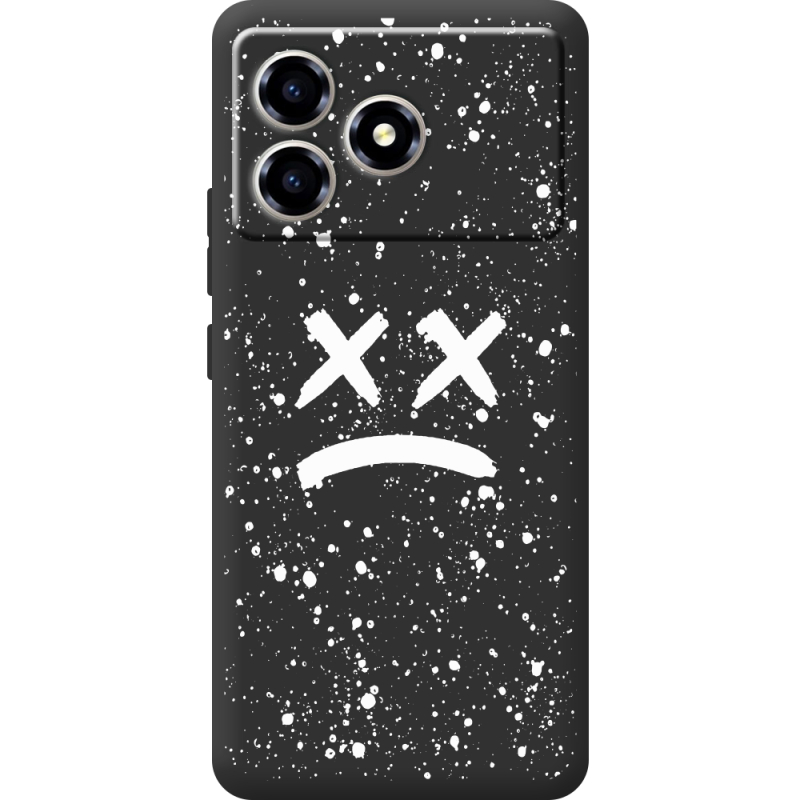 Чорний чохол BoxFace ZTE Blade A36 Sad Way