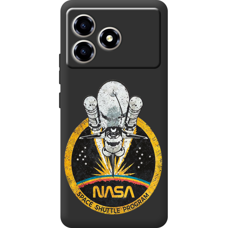 Чорний чохол BoxFace ZTE Blade A36 NASA Spaceship