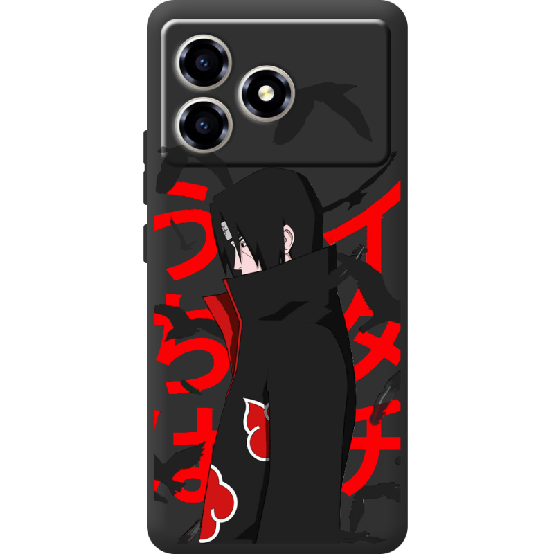 Чорний чохол BoxFace ZTE Blade A36 Учиха Итачи