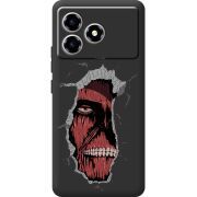 Чорний чохол BoxFace ZTE Blade A36 Нападение на Титана