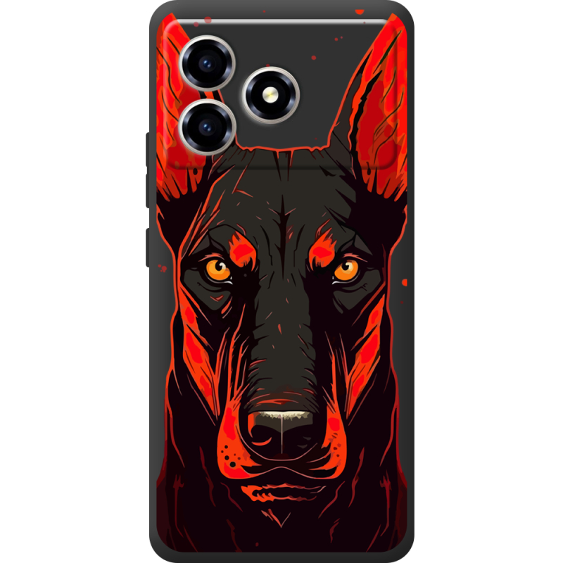 Чорний чохол BoxFace ZTE Blade A36 