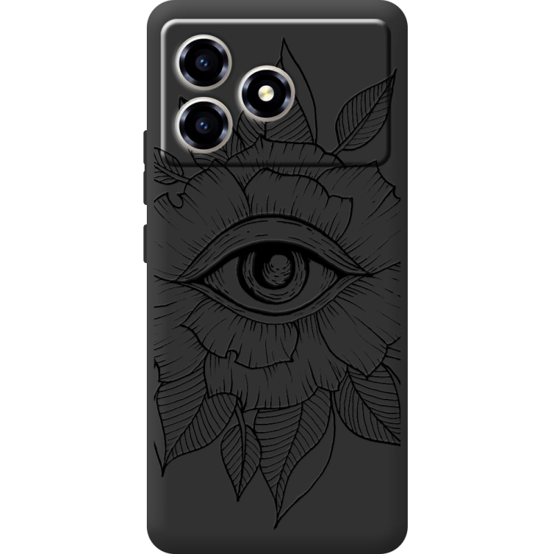Чорний чохол BoxFace ZTE Blade A36 Eye