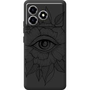 Чорний чохол BoxFace ZTE Blade A36 Eye