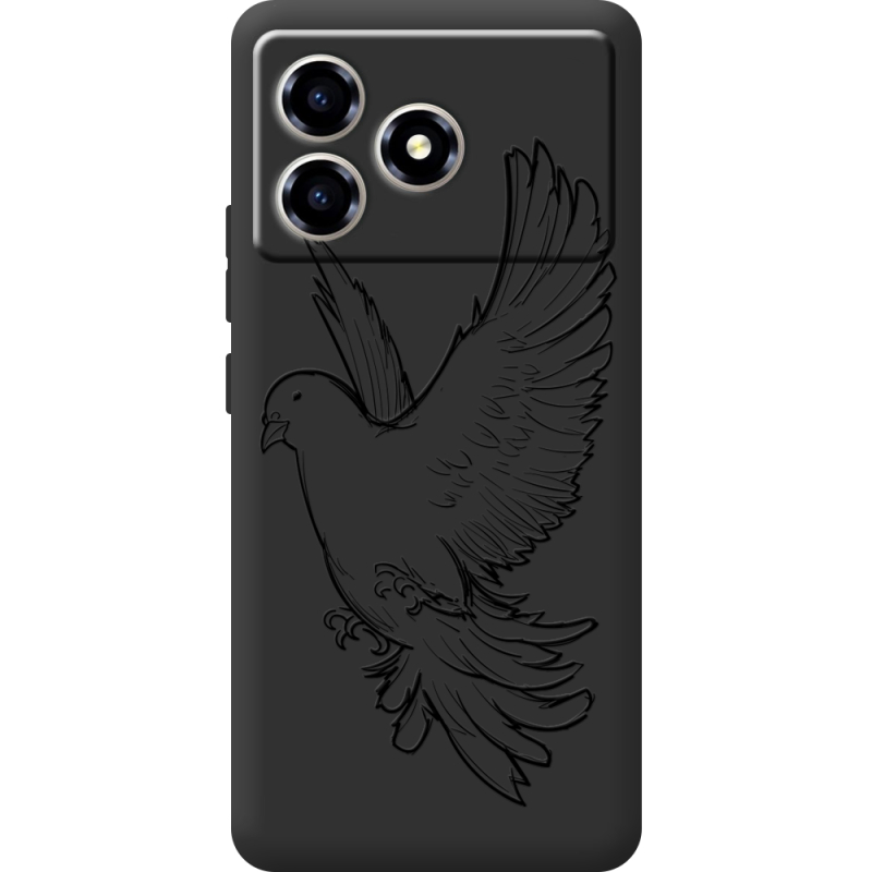 Чорний чохол BoxFace ZTE Blade A36 Dove