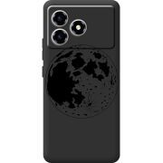 Чорний чохол BoxFace ZTE Blade A36 Planet