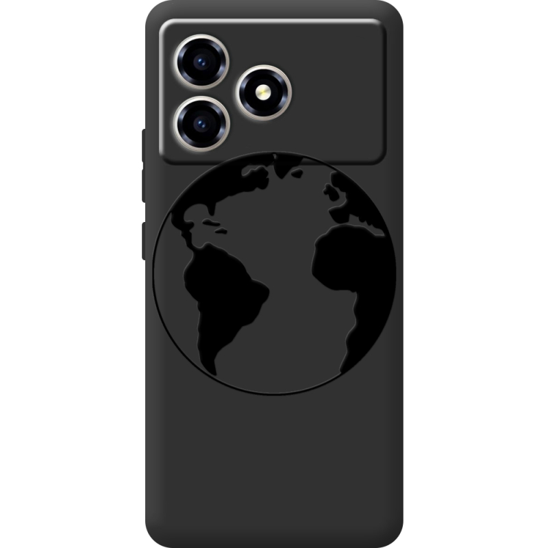 Чорний чохол BoxFace ZTE Blade A36 Earth