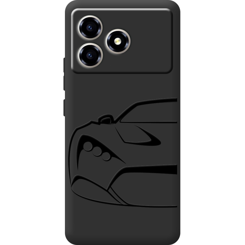 Чорний чохол BoxFace ZTE Blade A36 Sportcar