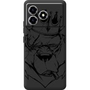 Чорний чохол BoxFace ZTE Blade A36 Bear King