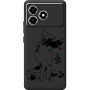 Чорний чохол BoxFace ZTE Blade A36 