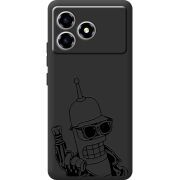 Чорний чохол BoxFace ZTE Blade A36 