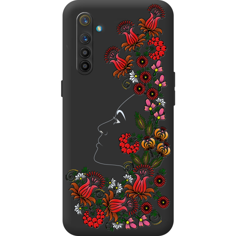 Чорний чохол BoxFace Realme XT 3D Ukrainian Muse