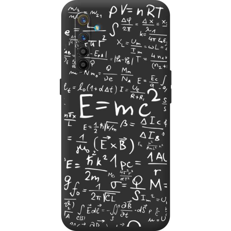 Чорний чохол BoxFace Realme XT E=mc2