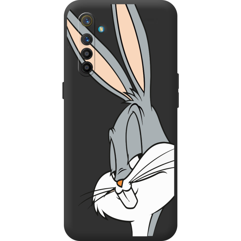 Чорний чохол BoxFace Realme XT Lucky Rabbit