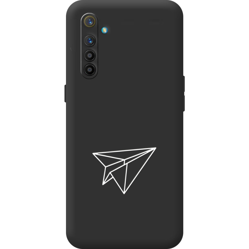 Чорний чохол BoxFace Realme XT Paper Plane