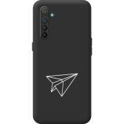 Чорний чохол BoxFace Realme XT Paper Plane