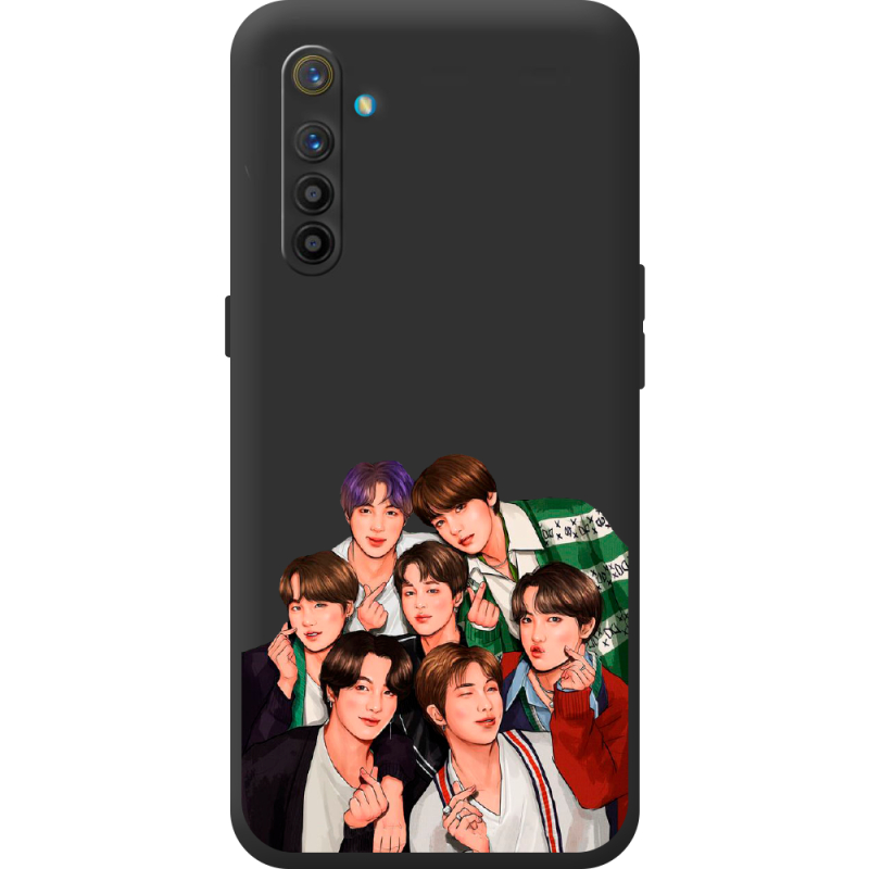 Чорний чохол BoxFace Realme XT BTS