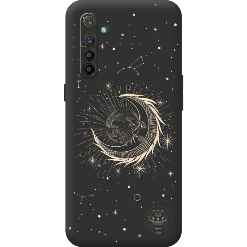 Чорний чохол BoxFace Realme XT Moon