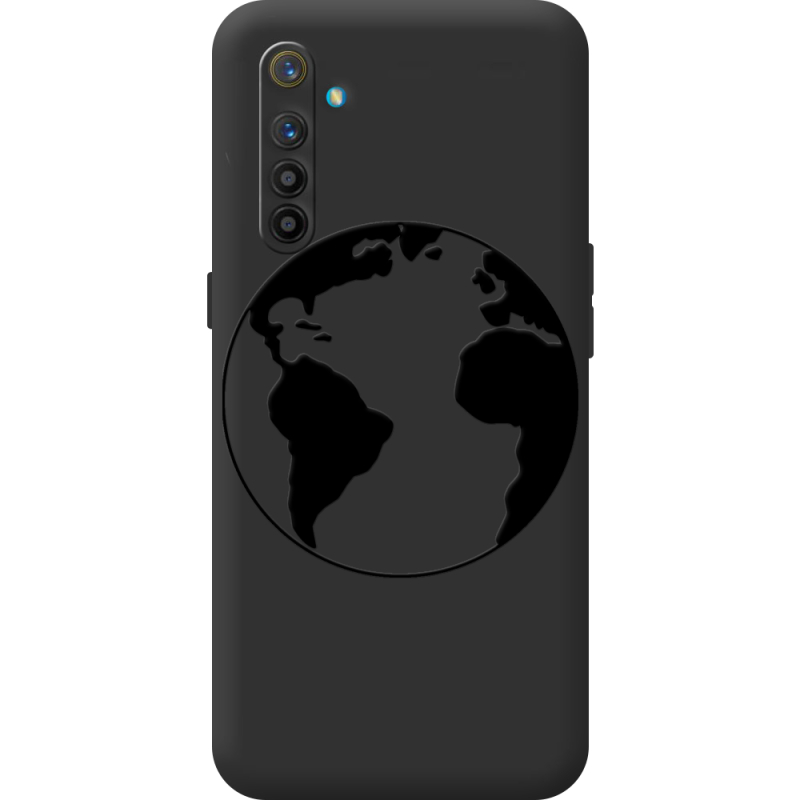 Чорний чохол BoxFace Realme XT Earth