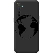 Чорний чохол BoxFace Realme XT Earth