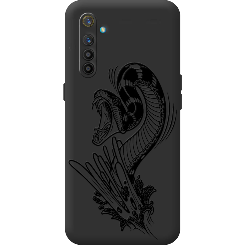 Чорний чохол BoxFace Realme XT Snake