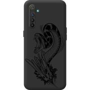 Чорний чохол BoxFace Realme XT Snake