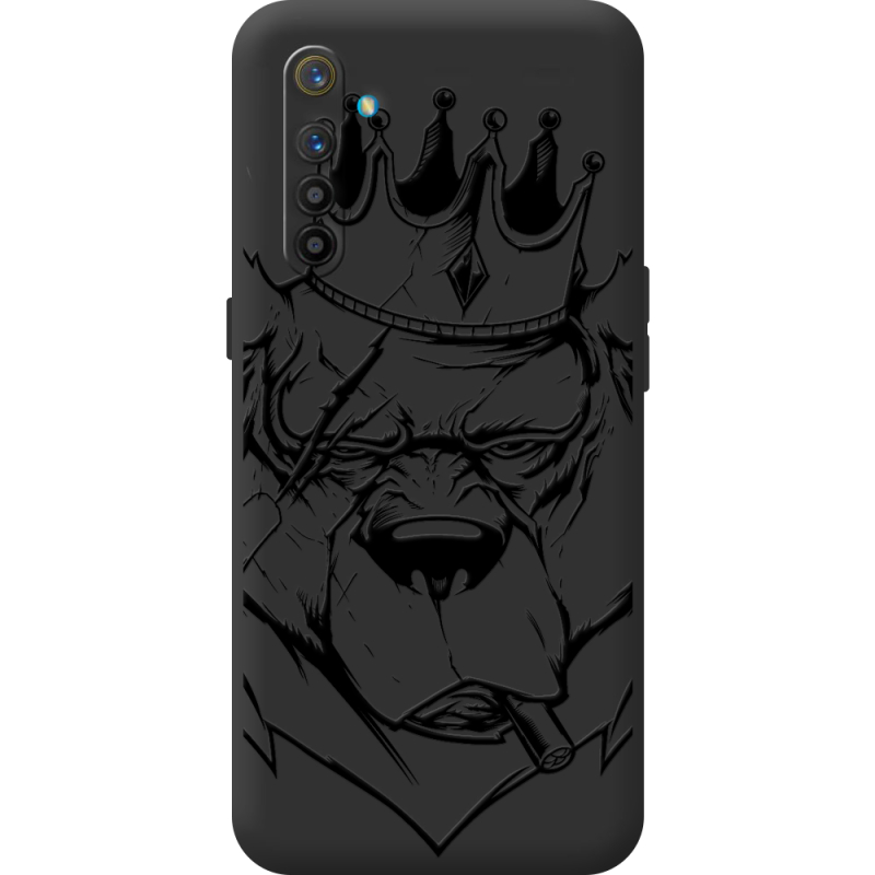 Чорний чохол BoxFace Realme XT Bear King