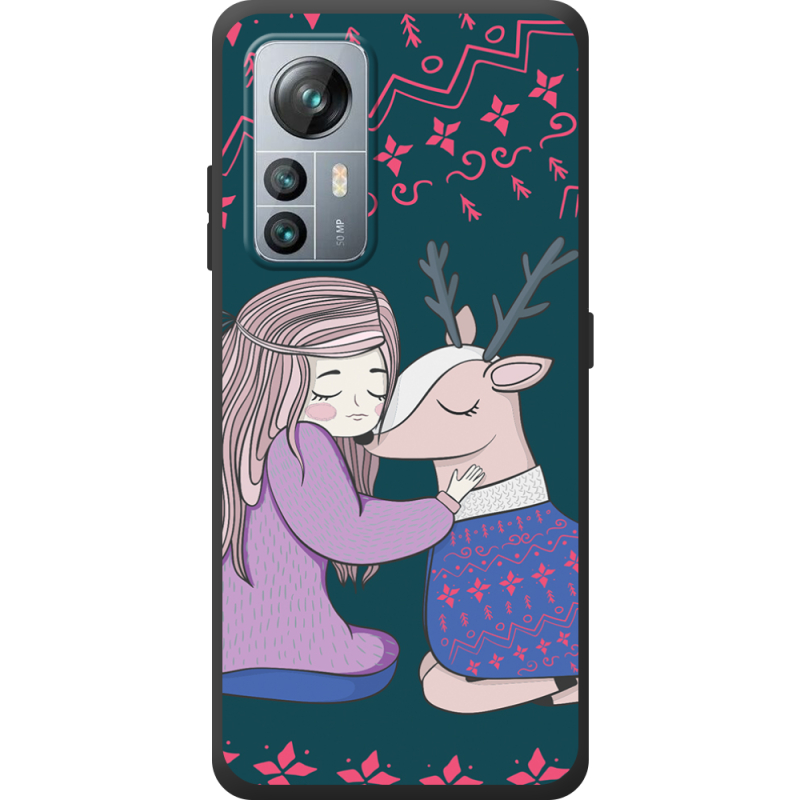 Чохол BoxFace Blackview A85 Girl and deer