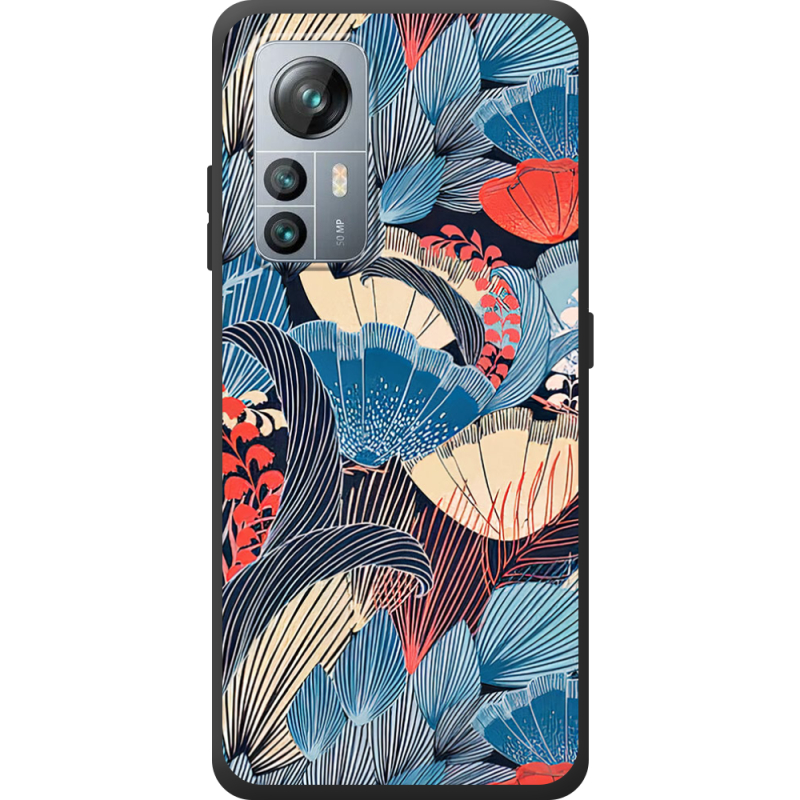 Чохол BoxFace Blackview A85 Blue Herb