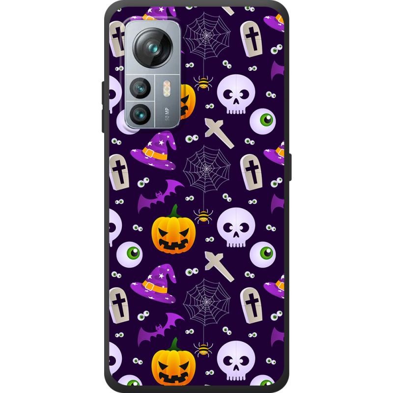 Чохол BoxFace Blackview A85 Halloween Purple Mood