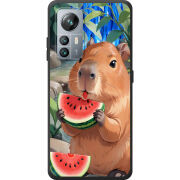 Чохол BoxFace Blackview A85 Капібара з кавуном