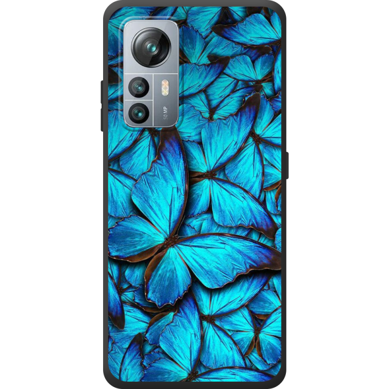 Чохол BoxFace Blackview A85 лазурные бабочки