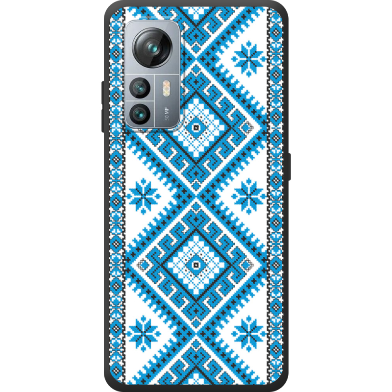 Чохол BoxFace Blackview A85 Блакитний Орнамент